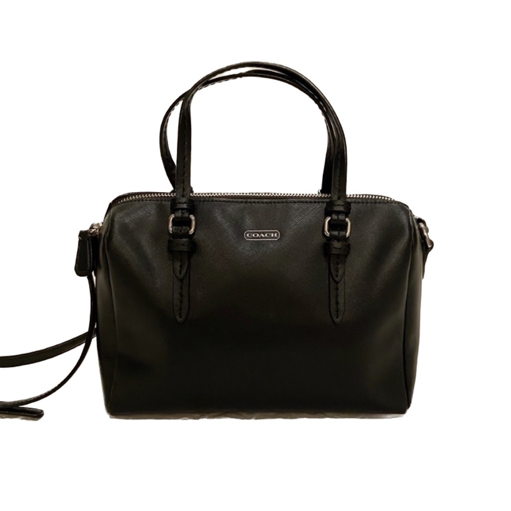 Coach Leather Mini Bowler Crossbody Purse